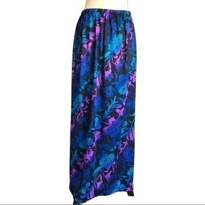 Vintage 70s Perfection Fit by Roxanne Floral Skirt